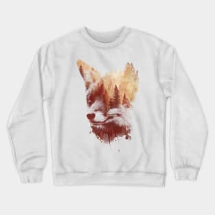 blind fox Crewneck Sweatshirt